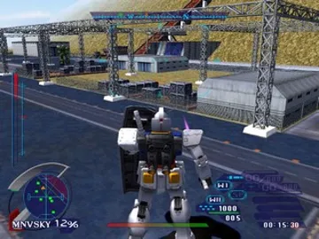 Mobile Suit Gundam - Journey to Jaburo screen shot game playing